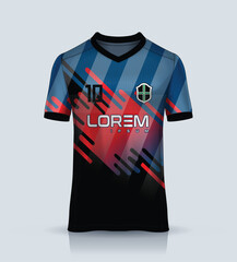 Wall Mural - Soccer jersey design for sublimation