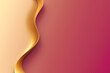 © l2iddlem66 - Vector abstract gold pink background with liquid and shapes on fluid gradient with gradient and light effects. Shiny color effects.