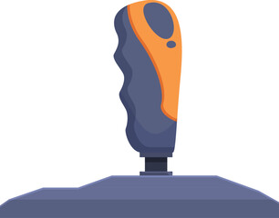 Poster - Game control input icon cartoon vector. Headset camera. Computer team
