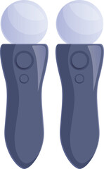 Poster - 3d game control icon cartoon vector. Sport gadget. System tech