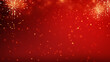 fireworks on red chinese lunar new year background