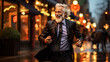© alexkich - Elderly male in trendy clothes