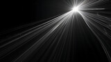 Fototapeta Do akwarium - abstract light background Light ray on a black background. 