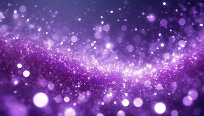 Wall Mural - abstract purple sparkle particles background