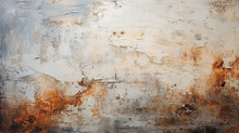 Silvery Brown Oil Paint Brushstroke Textured Background