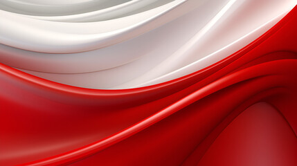 Wall Mural - red and white abstract wallpaper