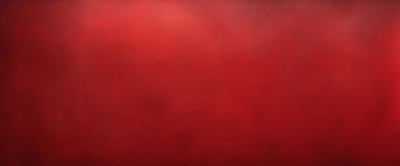 Wall Mural - Vibrant red backdrop with textured plaster on concrete wall. Perfect for design projects.