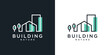Beauty building real estate logo design inspiration