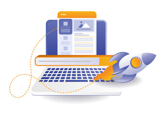 Launching the latest computer application web display update