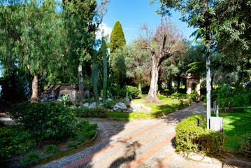 Wall Mural - Taormina Public Gardens - Sicily - Italy