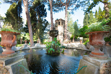 Wall Mural - Taormina Public Gardens - Sicily - Italy