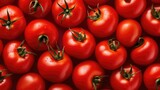 Fototapeta Kuchnia - Tomato pattern background, AI generated Image, AI generated Image