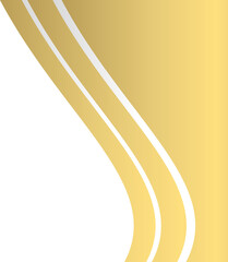 Wall Mural - Gold silver frame. Frame design element