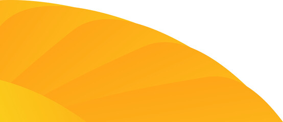 Wall Mural - Orange corner. Corner design element