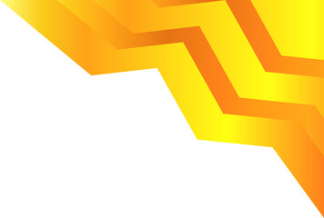 Wall Mural - Orange corner. Corner design element
