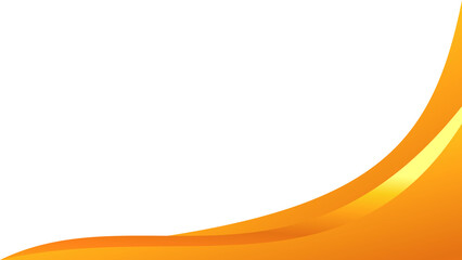 Wall Mural - Orange corner. Corner design element