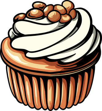 Beautifully designed cake logo ideal for bakeries pastry shops and any business