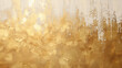 textured art with gold paint glittering.