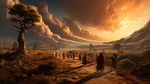 God Shares With Moses His Plan To Deliver The Israelites From Their Slavery In Egypt