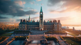 Fototapeta Fototapeta Londyn - Canadian Parliament Building in Ottawa
