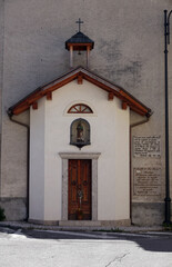 Canvas Print - Kapelle in Taibon Agordino