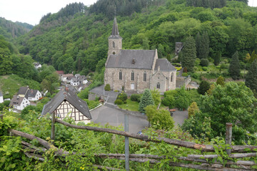 Poster - Pfarrkirche St. Katharina in Isenburg, Westerwald