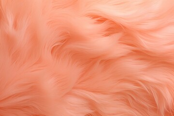 Poster - Abstract swirling texture in peach hues, mimicking soft, delicate fuzz