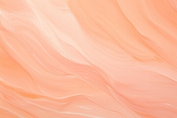 Poster - Abstract swirling texture in peach hues, mimicking soft, delicate fuzz