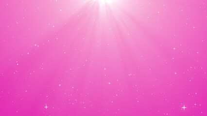 Wall Mural - background particles stars shining glow soft gradient pink