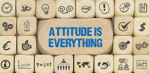 Wall Mural - Attitude is Everything	