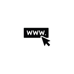 Poster - web browser icon, website browser sign vector for web site Computer and mobile app