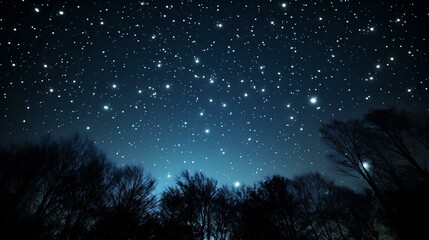 Wall Mural - a night sky full of stars. generative ai