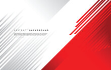 Red And White Modern Abstract Background Design