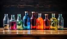 AI Bottiglie Di Vetro Colorato 02