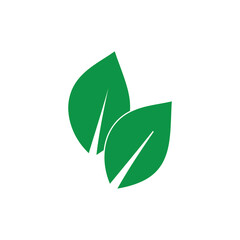 Sticker - leaf logo icon