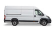 © adam - white delivery van isolated on transparent Background