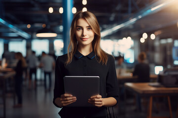 Digital technologies it programmer worker in modern network space working Generative AI