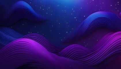 Wall Mural - combination of vibrant purple and deep blue tones gradient background, wallpaper.