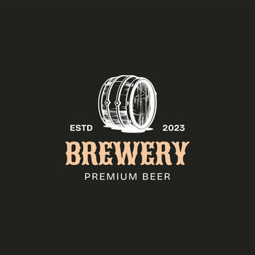 beer logo - vector illustration, emblem brewery design 