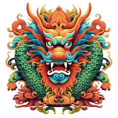 Chinese dragon head