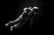 © haallArt - an astronaut floating in the space