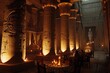 Exploring History: Amidst the Grandeur of the Luxor Temple, a Couple Embarks on a Journey Through Ancient Egypt, Uncovering the Rich Cultural Heritage and Architectural Marvels.

