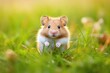 © LimeSky - Syrian hamster in the grass - cute.