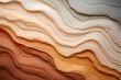 © Visual Aurora - Layers of textured paper in earthy tones create a tactile and organic abstract background.
