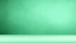 © Ohice - empty room with white wall and green wall