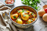 Eg & Potato Curry (Andy Allo Ka Salon), Image for the restaurant menu