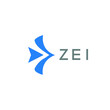 ZEL Letter logo design template vector. ZEL Business abstract connection vector logo. ZEL icon circle logotype.
