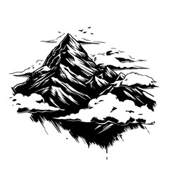 Wall Mural - Mountain Vector