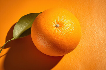 Wall Mural - Sweet and fresh organic orange fruit