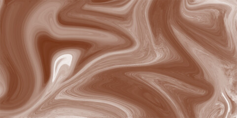 Poster - Chocolate sea Liquid background. Elegant modern abstract background with realistic marble ink waves.Hot chocolate abstract background brown, isolated.Marble background and acid liquid background .